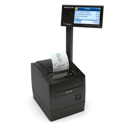 Drukarka fiskalna Novitus HD II Online - Nowoczesne rozwiązania dla Twojego biznesu