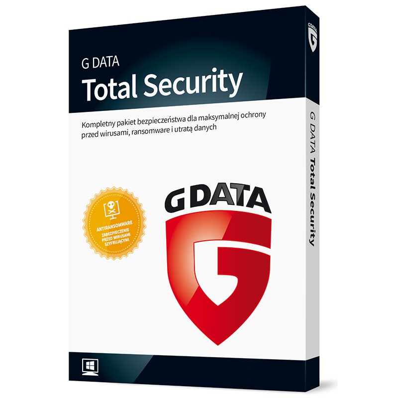 G Data Total Secutity (Total Protection) PL BOX/ESD